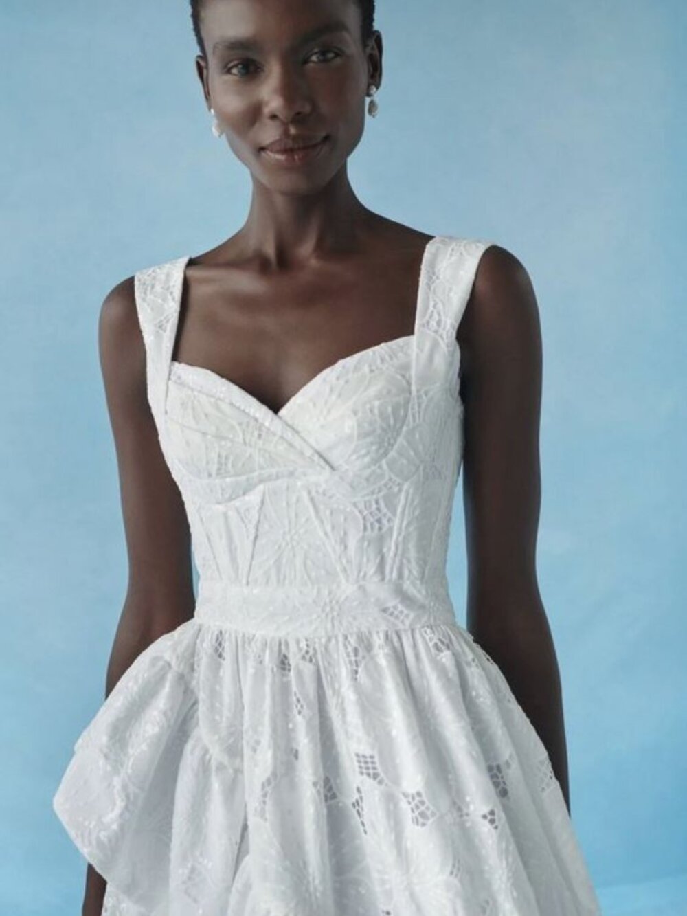 Brand new with tags Celia B Women's sz s Corsica Dress White